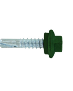 Hexagon head w/neoprene washer SDF 5.5mm x 25mm PP (TG)